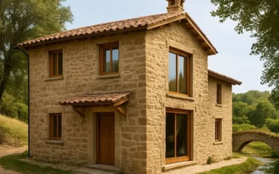 Progetto residenziale in pietra