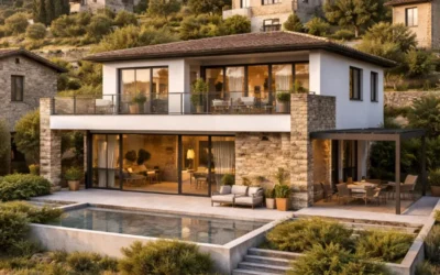 Progetto residenziale in collina